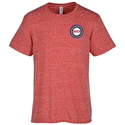 Jerzees Snow Heather Jersey T-Shirt - Embroidered