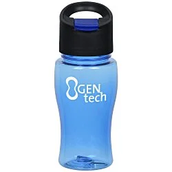 Poly-Pure Lite Bottle with Pop Sip Lid - 18 oz.