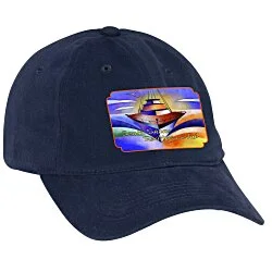 Brushed Cotton Unstructured Cap - Full Color
