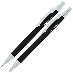 Derby Slim Soft Touch Metal Pen & Mechanical Pencil Set