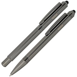 Rowling Stylus Twist Metal Pen & Rollerball Stylus Metal Pen Set