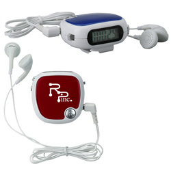 Radio Pedometer with Ear Buds  Main Image