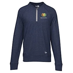 New Era Sueded Cotton Lightweight 1/4-Zip Pullover - Men's