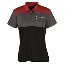 Buffalo Colorblock Performance Polo - Ladies' - 24 hr