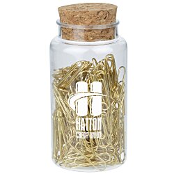 Corked Bottle - Paper Clips