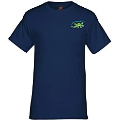 Hanes Workwear Pocket T-Shirt - Embroidered