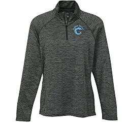 Space-Dyed 1/4-Zip Performance Pullover - Ladies' - Screen