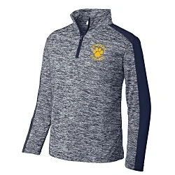 Voltage Colorblock 1/4-Zip Pullover - Youth - Screen