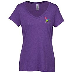 Ultimate V-Neck T-Shirt - Ladies - Colors - Embroidered