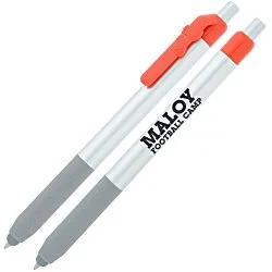 Alamo Stylus Pen - Silver - Football