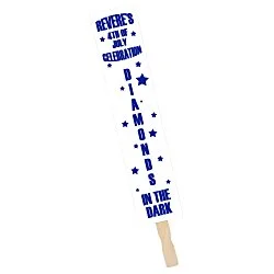 Rectangle Rally Hand Sign - Tall