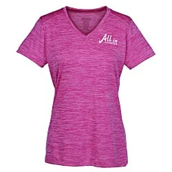 Augusta Shadow Heather Training Tee - Ladies'