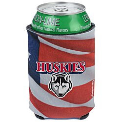 Koozie® Chill Collapsible Can Cooler - US Flag