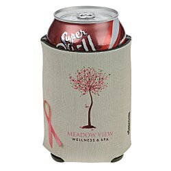 Koozie® Chill Collapsible Can Cooler - Pink Ribbon