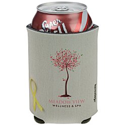 Koozie® Chill Collapsible Can Cooler - Yellow Ribbon