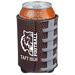 Koozie® Chill Collapsible Can Cooler - Football
