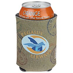 Koozie® Chill Collapsible Can Cooler - Postage Marks