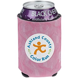 Koozie® Chill Collapsible Can Cooler - Pink Awareness
