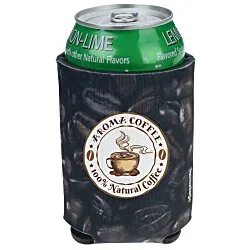 Koozie® Chill Collapsible Can Cooler - Coffee Beans