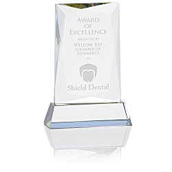 Achievement Crystal Award - 7" - 24 hr