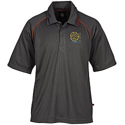 Quad Contrast Piping Performance Polo - Men's