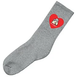 SOCCO Solid Crew Socks