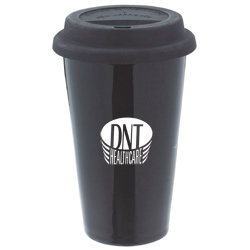Ideal Travel Mug- Black 11 oz.  Main Image