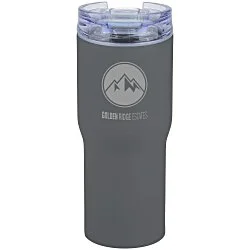 Urban Peak Vacuum Tumbler - 20 oz. - Powder Coat - Laser Engraved - 24 hr