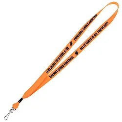 Neon Lanyard - 5/8" - Metal Swivel J Hook