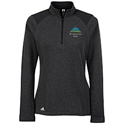 adidas Heather 1/4-Zip Pullover - Ladies'