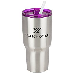 Kong Vacuum Insulated Travel Tumbler - 26 oz. - Stainless Steel - 24 hr