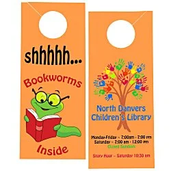 Cardstock Door Hanger - 24 hr