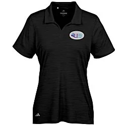 adidas Melange Polo Shirt - Ladies'