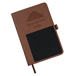 Roma Notebook with Multi-Use Elastic Pocket