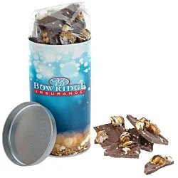 Caramel Crunch Bark Gift Tube