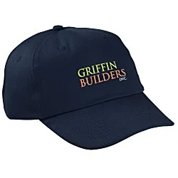 Polyester 5-Panel Cap - Embroidered - 24 hr