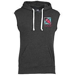 J. America Tri-Blend Sleeveless Hoodie