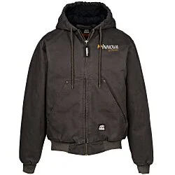 Berne Highland Washed Hooded Jacket
