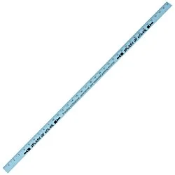 Colorful Enamel Yardstick - 1-1/8" x 1/8"