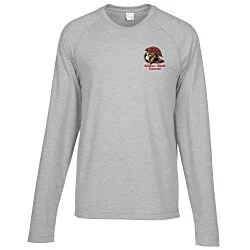 Voltage Tri-Blend Wicking LS T-Shirt - Men's - Embroidered
