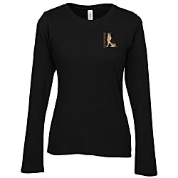 Econscious Organic Cotton LS T-Shirt - Ladies' - Colors - Embroidered