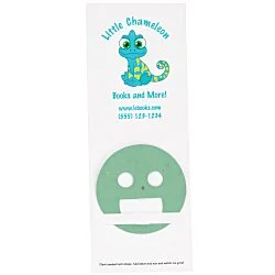 Plant-A-Shape Herb Garden Bookmark - Smile