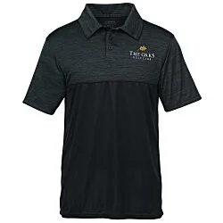 Augusta Shadow Tonal Heather Polo - Men's