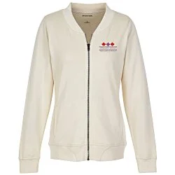 French Terry Lightweight Bomber Jacket - Ladies'