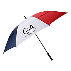 Shed Rain WINDJAMMER Vented Golf Umbrella - Red/White/Blue - 62" Arc