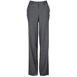 Washable Blend Flat Front Pants - Ladies'