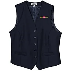 Signature High Button Vest - Ladies'