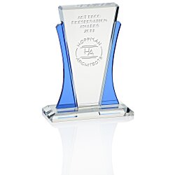 Majestic Cobalt Crystal Award