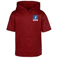Sport-Wick Short Sleeve Hoodie - Youth
