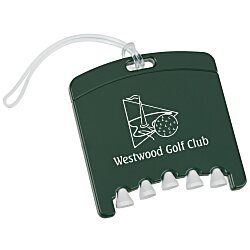 Golf Bag Tag with Tees